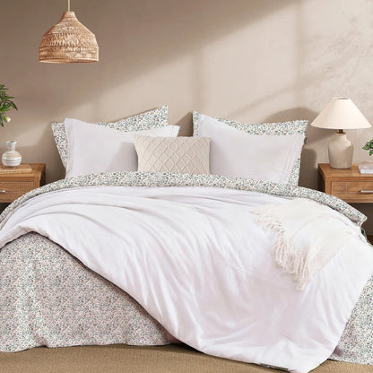 Modern Farmhouse 7-Piece Microfiber Comforter Bed Set
