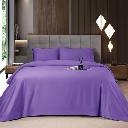 Cooling Bamboo Sheet Set 4/6 Pc, 16'' Deep Pocket Silky Soft Breathable Bedding