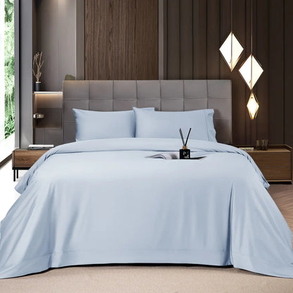 Cooling Bamboo Sheet Set 4/6 Pc, 16'' Deep Pocket Silky Soft Breathable Bedding