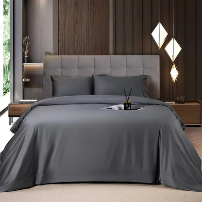 Cooling Bamboo Sheet Set 4/6 Pc, 16'' Deep Pocket Silky Soft Breathable Bedding