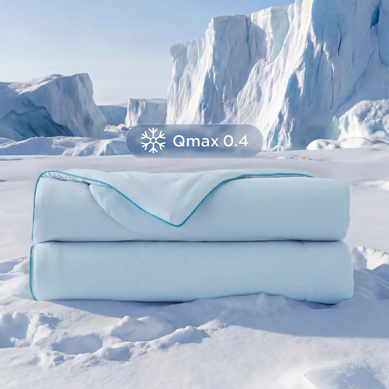 Cooling Ice Cream Blanket, Breathable Bamboo Rayon Comforter