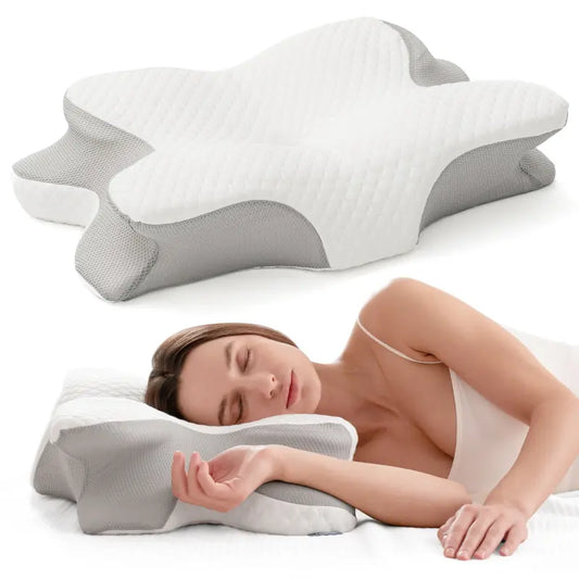 Ergonomic Memory Foam Cervical Pillow, Orthopedic Pillow for All‑Sleep Positions