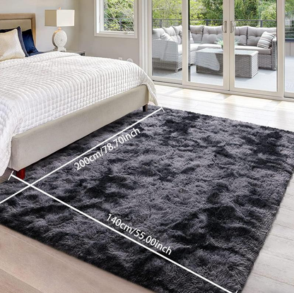 Plush Floor Mat  Decorative Area Rug